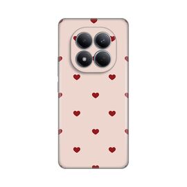 Silikonska futrola PRINT - Xiaomi Redmi Note 15 Pro 4G Beige Hearts.
