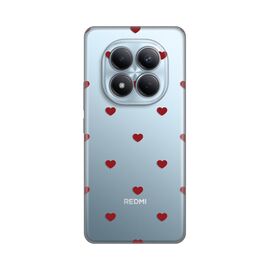 Silikonska futrola PRINT - Xiaomi Redmi Note 15 Pro 4G Red Hearts.