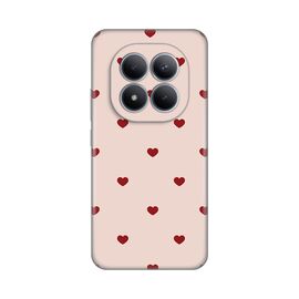 Silikonska futrola PRINT - Xiaomi Redmi Note 15 Pro Plus 5G Beige Hearts.