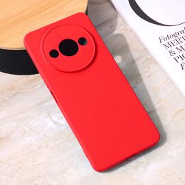 Silikonska futrola Teracell Giulietta - Xiaomi Redmi A3 mat crvena.