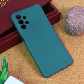 Silikonska futrola Teracell Giulietta - Samsung A135 Galaxy A13 4G mat zelena.