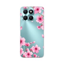 Silikonska futrola PRINT Skin - Huawei Honor X6a Rose Flowers.