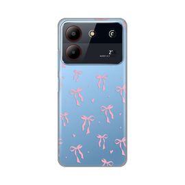 Silikonska futrola PRINT Skin - ZTE Blade A54 Cute Bow.
