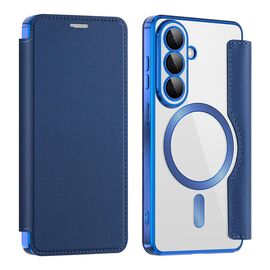 Futrola Magsafe Lux na preklop - Samsung A576 Galaxy A57 plava.