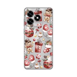 Silikonska futrola PRINT Skin - Huawei Honor X5c Plus Cozy Christmas.