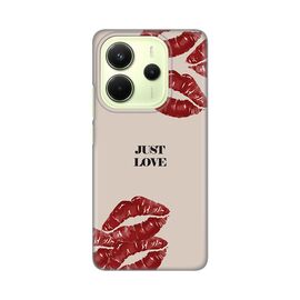 Silikonska futrola PRINT Skin - Xiaomi Redmi Note 14 4G (SRB) Just Love.