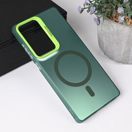 Futrola Magsafe providna - Samsung S938 Galaxy S25 Ultra zelena.