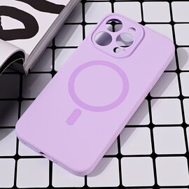 Futrola Magsafe Pure color - iPhone 15 Pro Max 6.7 lila.