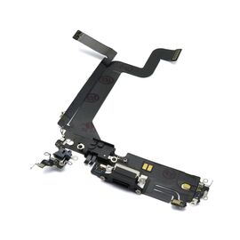 Flet kabl - Iphone 14 Pro Max + konektor punjenja black (crni) (MS).