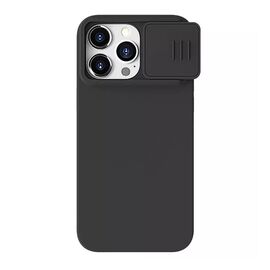 Futrola Nillkin Cam Shield Silky - iPhone 15 Pro Max (6.7) crna (MS).
