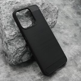 Silikonska futrola BRUSHED - Huawei Honor X7c/Honor 200 Smart crna (MS).