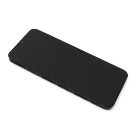 LCD displej (ekran) - Samsung A145F Galaxy A14 4G + Touch screen + frame black (crni) APLONG Original Material (MS).