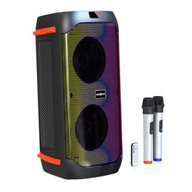 Zvucnik Bluetooth Moxom MX-SK51 sa 2 mikrofona crni (MS).