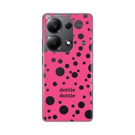 Silikonska futrola PRINT Skin - Xiaomi Redmi Note 13 Pro 4G Dottie Dottie Pink.