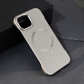 Futrola Magsafe Carbon - iPhone 15 6.1 siva.