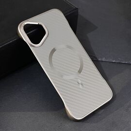 Futrola Magsafe Carbon - iPhone 16 Plus 6.7 siva.