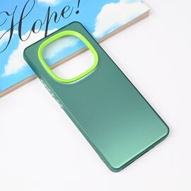 Futrola providna - Xiaomi Redmi Note 14 Pro 4G zelena.