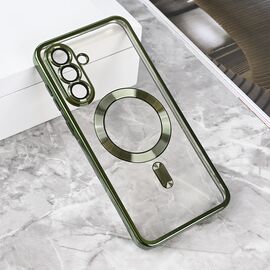 Futrola Magsafe Lux - Samsung A566 Galaxy A56 5G zelena.