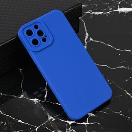 Silikonska futrola Teracell Giulietta - iPhone 12/12 Pro 6.1 mat plava.