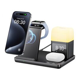 Desktop drzac - mobilni telefon Z18 6u1 (wireless punjac za mobilni telefon, slusalice i Apple sm.