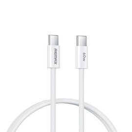Data kabl REMAX Chelectricy Series 65W PD Fast Charging RC-C010 Type C na Type C beli.