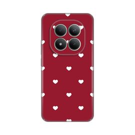 Silikonska futrola PRINT Skin - Xiaomi Redmi Note 15 Pro Plus 5G Burgundy Hearts.