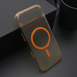 Futrola AMBER providna MagSafe - iPhone 17 Air narandzasta (MS).