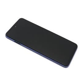 LCD displej (ekran) - Xiaomi Redmi Note 9s + Touch screen + frame black (crni) APLONG Original Material (MS).