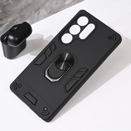 Futrola Hard Ring - Samsung S938 Galaxy S25 Ultra crna.