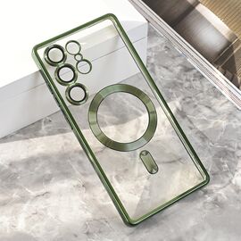 Futrola Magsafe Lux - Samsung S938 Galaxy S25 Ultra zelena.