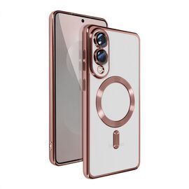 Futrola Magsafe Lux - Samsung S937 Galaxy S25 Edge roze.