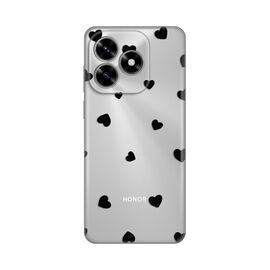 Silikonska futrola PRINT Skin - Huawei Honor X5c Plus Hearts.