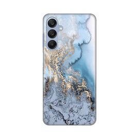 Silikonska futrola PRINT - Samsung A256 Galaxy A25 5G Blue Gold Marble.