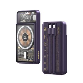 Univerzalna Back Up Baterija prenosiva baterija REMAX Phantom Series RPP-580 PD 20W+QC 22.5W 10000mAh ljubicasti.