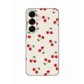 Silikonska futrola PRINT - Samsung S931 Galaxy S25 Cherry and Flowers.
