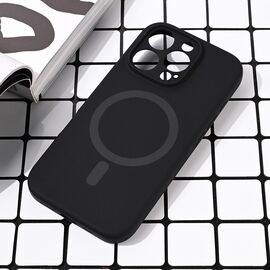 Futrola Magsafe Pure color - iPhone 16 Pro crna.