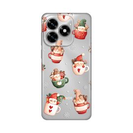 Silikonska futrola PRINT - Huawei Honor X5c Plus Ho Ho Ho.