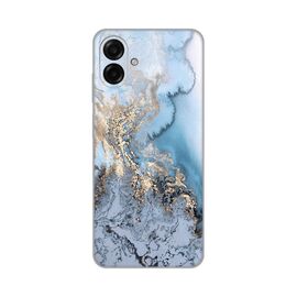 Silikonska futrola PRINT - Samsung A075F Galaxy A07 Blue Gold Marble.