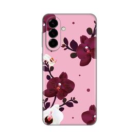 Silikonska futrola PRINT Skin - Samsung A576 Galaxy A57 5G Pink Orchid.