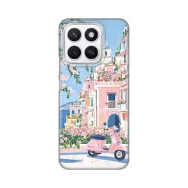 Silikonska futrola PRINT - Huawei Honor X8c Pink Italy.