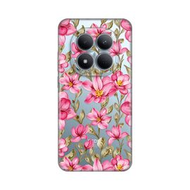 Silikonska futrola PRINT - Xiaomi Redmi Note 15 Pro 5G Magnolia.