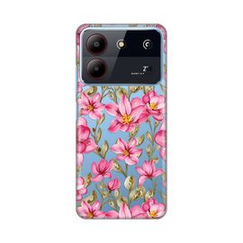 Silikonska futrola PRINT - ZTE Blade A54 Magnolia.