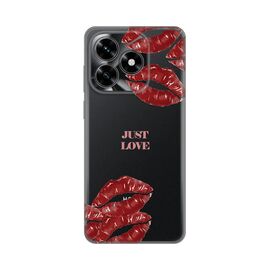 Silikonska futrola PRINT Skin - Huawei Honor X5c Plus Just Love Pink.