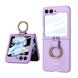 Futrola SMOOTH RING - Samsung F741B/F761B Galaxy Z Flip 6 5G/Z Flip 7 FE 5G ljubicasta (GKK case) (MS).