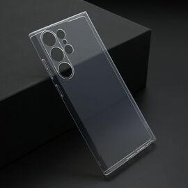 Silikonska futrola ultra tanka (skin) PROTECT - Samsung Galaxy S23 Ultra providna (bela) (MS).