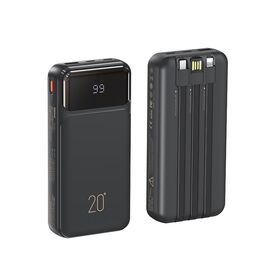 Univerzalna Back Up Baterija REMAX Reyluck Series RPP-686 fast 2.1A 20000mAh crni (MS).