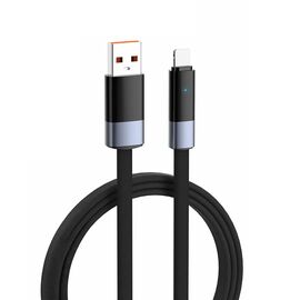 Data kabl LDNIO LS241 50W Fast Automatic Power OFF iPhone lightning crni 1m.