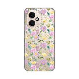 Silikonska futrola PRINT Skin - Huawei Honor 400 Soft Flowers.