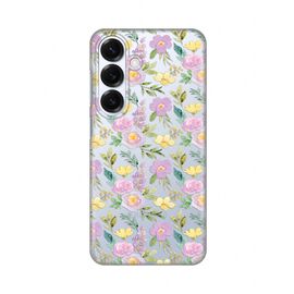 Silikonska futrola PRINT Skin - Samsung S931 Galaxy S25 Soft Flowers.