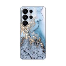 Silikonska futrola PRINT - Samsung S948 Galaxy S26 Ultra Blue Gold Marble.